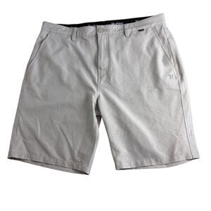 Hurley Hybrid Walk Shorts Men’s Size 38 Tan Chino Quick Dry